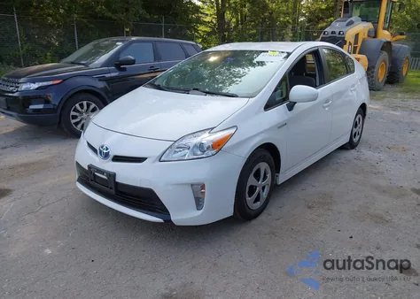 2012 Toyota Prius Two из США, поврежденный, VIN JTDKN3DU3C5377020
